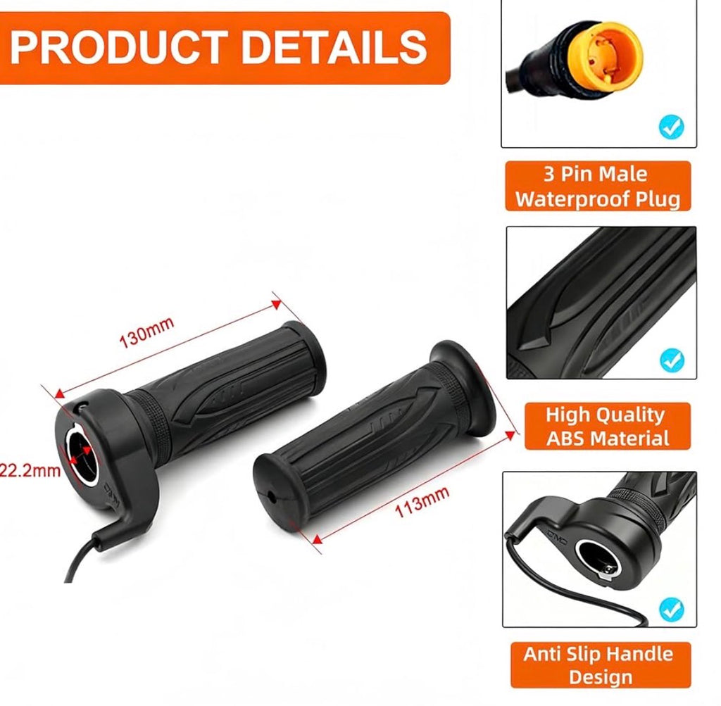 Full twist throttle for macfox (should work on super)